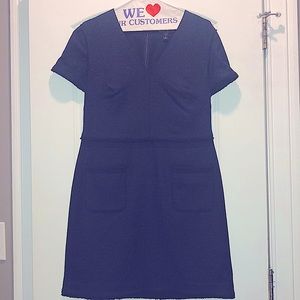 Blue pocket dress